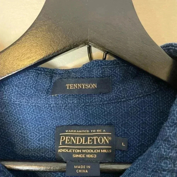 Pendleton Long Sleeve Button-up  Shirt Large - Picture 3 of 4